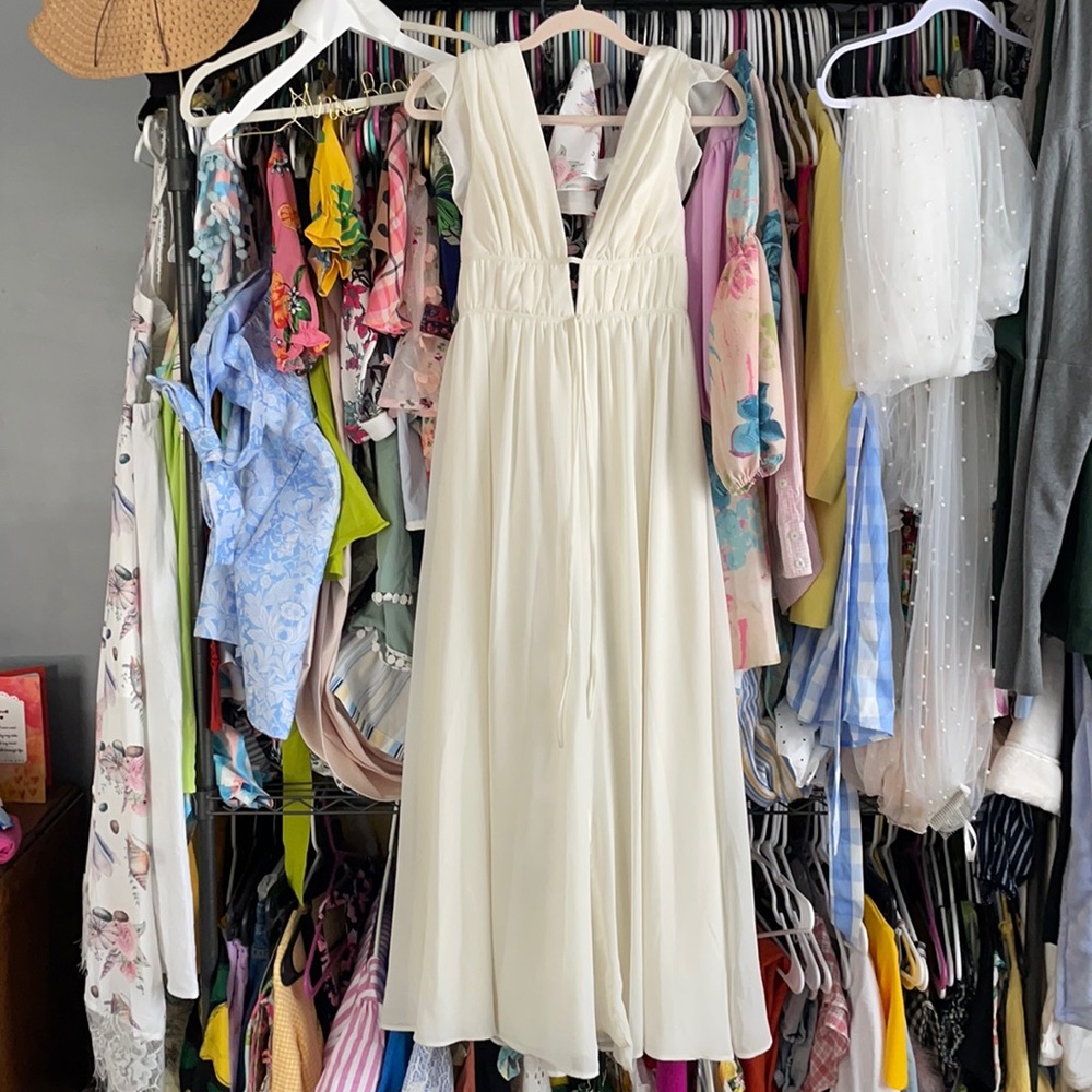 Cream maxi